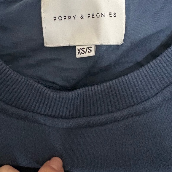 Women’s Poppy & Peonies Sweater - Picture 2 of 2